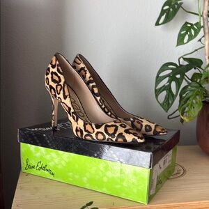 Sam Edelman Leopard Print Heels
